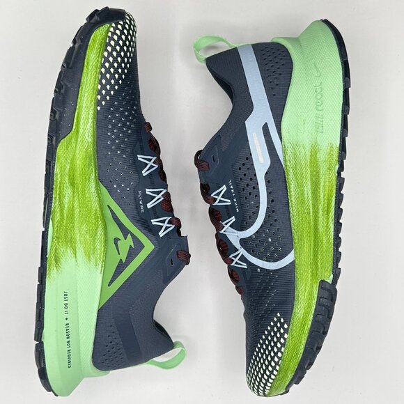 Women's Nike React Pegasus Trail 4 Trail Running Shoes Blue DJ6159-403 NEW Sz 10 - Picture 8 of 12